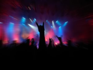 crowd at concert